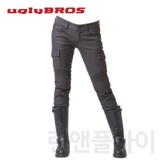 [어글리브로스] uglyBROS 여성용 라이딩 팬츠 모토풀-지 그레이 Motorpool-G GREY