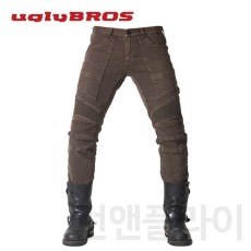 [어글리브로스] uglyBROS 라이딩 팬츠 스미스 헤머 루프 브라운 Smith Hammer loop brown