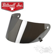 [빌트웰] [회원 즉시 할인] BILTWELL 안티포그 플랫 쉴드 크롬 ANTI-FOG FLAT SHIELD CHROME
