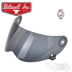 [빌트웰]  [회원 즉시 할인] BILTWELL 레인스플리터 안티포그 플랫 쉴드 스모크 LANE SPLITTER ANTI-FOG SHIELD SMOKE