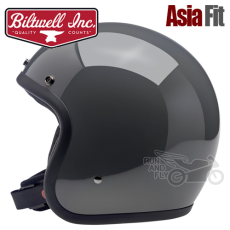 [빌트웰] [회원 즉시 할인] BILTWELL 오픈페이스 헬멧 보난자 글로스 스톰 그레이 BONANZA GLOSS STORM GREY
