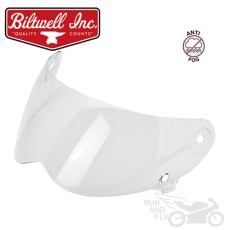 [빌트웰] [회원 즉시 할인] BILTWELL 레인스플리터 안티포그 플랫 쉴드 클리어 LANE SPLITTER ANTI-FOG SHIELD CLEAR