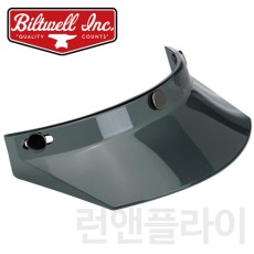 [빌트웰]BILTWELL 헬멧 부속 모토 바이저 스모크 MOTO VISOR SMOKE