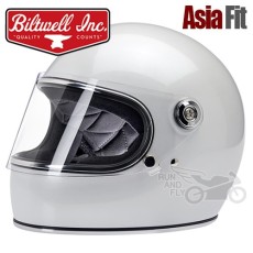 [BILTWELL][회원 즉시 할인] 빌트웰 풀페이스 헬멧 그링고 S 글로스 화이트 GRINGO S GLOSS WHITE [아시아 핏]