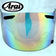 [아라이] ARAI 헬멧 쉴드 사이 무지개 쉴드 RAINBOW SHIELD SAI (RX-7 RR5, QUANTUM-J, ASTRO-IQ, RAPIDE-IR)