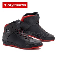 [STYLMARTIN][회원 즉시 할인] 스타일마틴 워터프루프 스니커즈 더블 블랙/레드 WATERPROOF SNEAKERS DOUBLE BLACK/RED