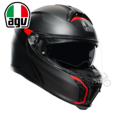 [AGV][회원 즉시 할인] 시스템 헬멧 투어모듈러 프리퀀시 매트 건메탈 레드 TOURMODULAR FREQUENCY MATT GUNMETAL RED