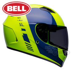 [벨][회원 즉시 할인] BELL 풀페이스 헬멧 퀄리파이어 턴파이크 하이비즈 옐로우/네이비 QUALIFIER TURNPIKE HI-VIZ YELLOW/NAVY