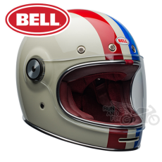 [벨][회원 즉시 할인] BELL 풀페이스 헬멧 불릿 커맨드 빈티지화이트/레드/블루 BULLITT COMMAND VINTAGE WHITE/RED/BLUE