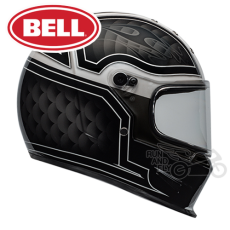 [벨][회원 즉시 할인] BELL 풀페이스 헬멧 엘리미네이터 아웃로 블랙/화이트 ELIMINATOR OUTLAW BLACK/WHITE