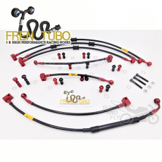 [Fren Tubo] 프렌튜보 야마하 TMAX 메쉬브레이크 호스킷(ABS)