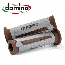 [Domino] 도미노그립 A350 온로드그립 (실버/브라운domino로고)