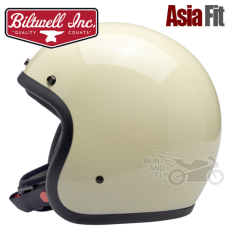 [빌트웰][회원 즉시 할인] BILTWELL 오픈페이스 헬멧 보난자 글로스 빈티지 화이트 BONANZA GLOSS VINTAGE WHITE
