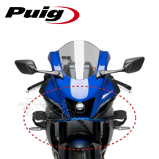 [PUIG][회원 즉시 할인] 퓨익 YAMAHA YZF-R7 (22~) 다운포스 레이스 사이드 스포일러 21223 퓨익 야마하 R7 다운포스 스포일러