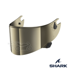 [SHARK] 샤크 헬멧 AeronGP용 골드 쉴드