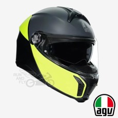 [AGV][회원 즉시 할인] 에이지브이 TOURMODULAR BALANCE MATT BLACK/YEL FL/GREY
